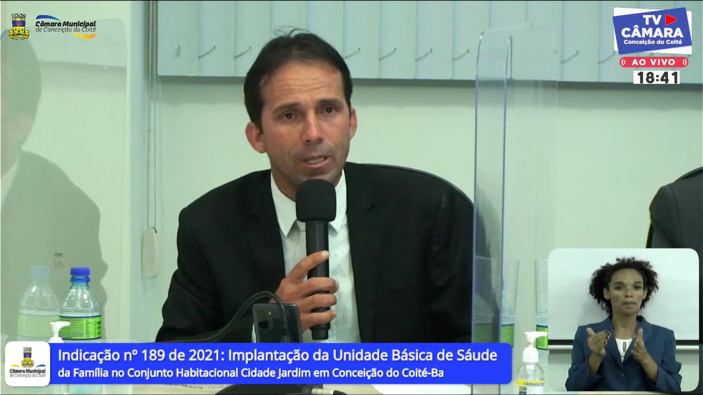 Câmara aprova implantação de Unidade Básica de Saúde no Conjunto Habitacional Cidade Jardim.