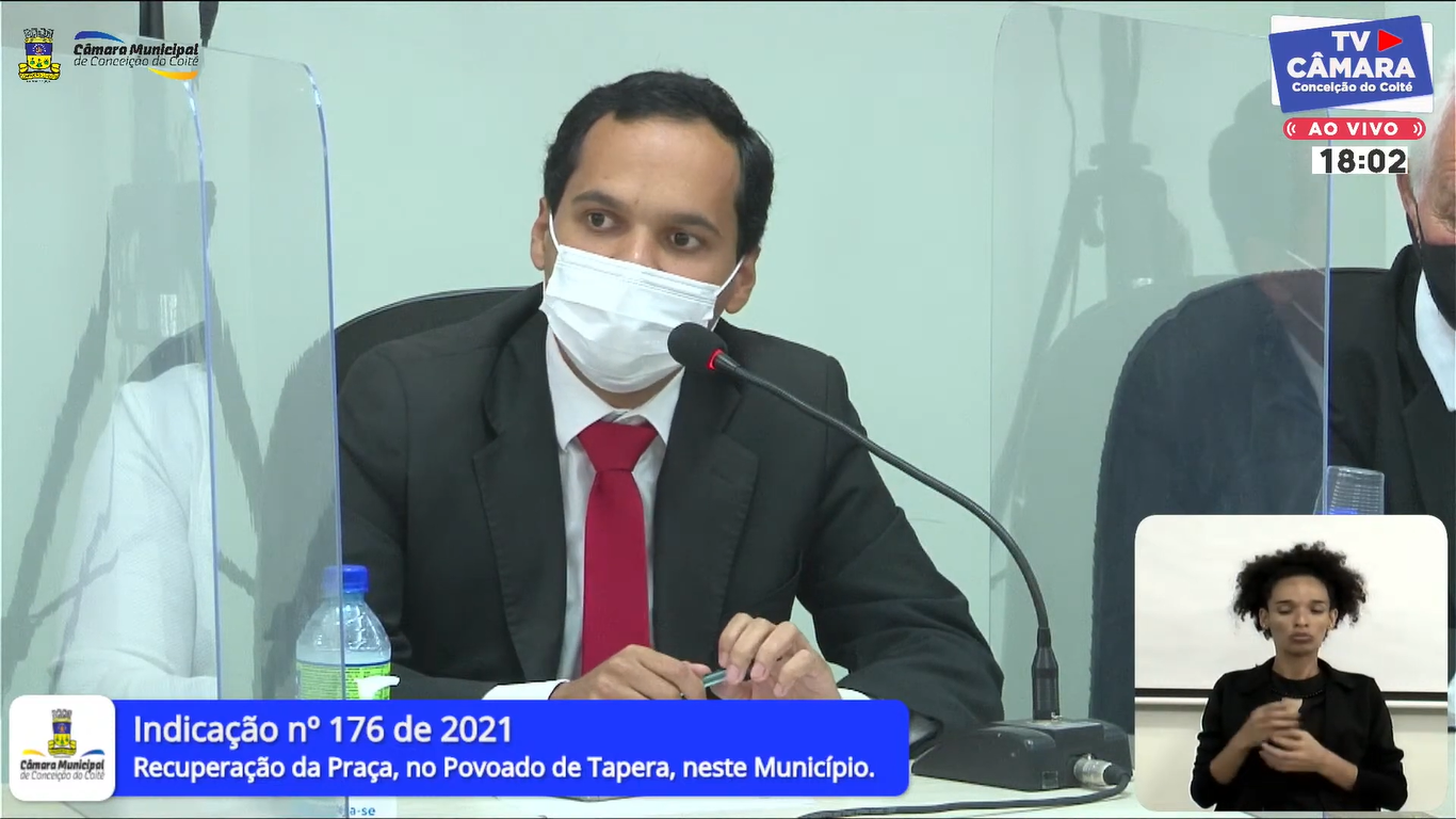 Recuperação da Praça no Povoado de Tapera é aprovada pela Câmara Municipal, na sessão de 06/12/2021.